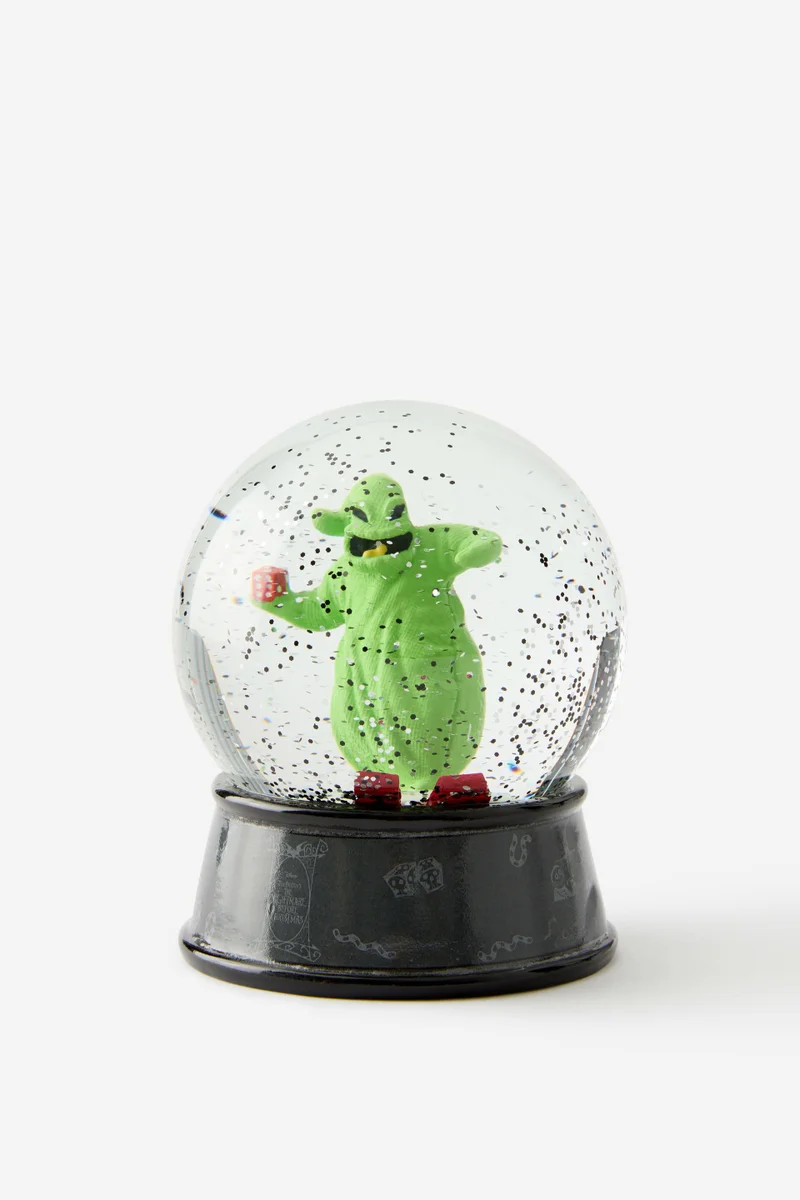 تايبو Nightmare Before Christmas Large Shaped Snowglobe